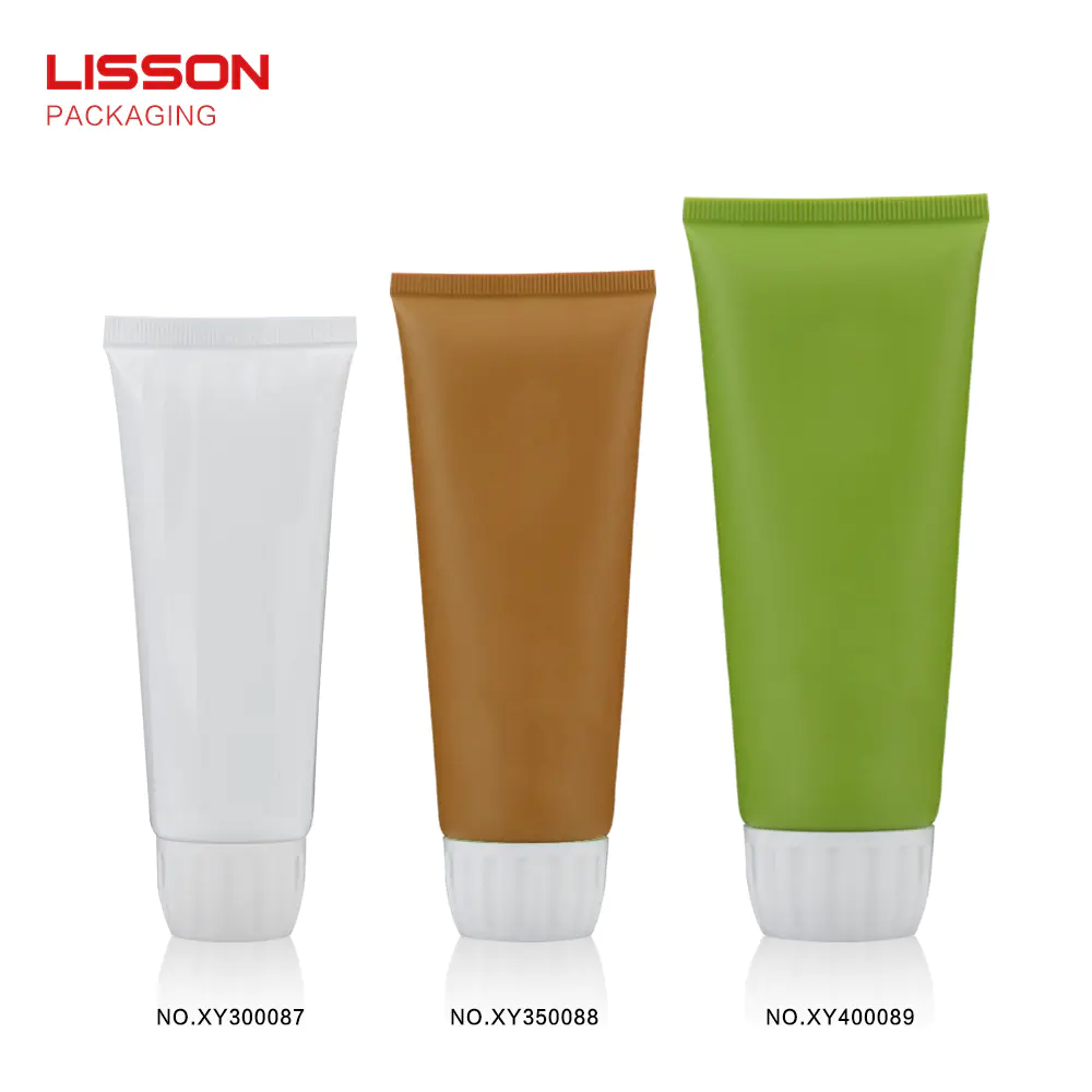 Lisson hot-sale plastic tubes with caps for wholesale for packaging