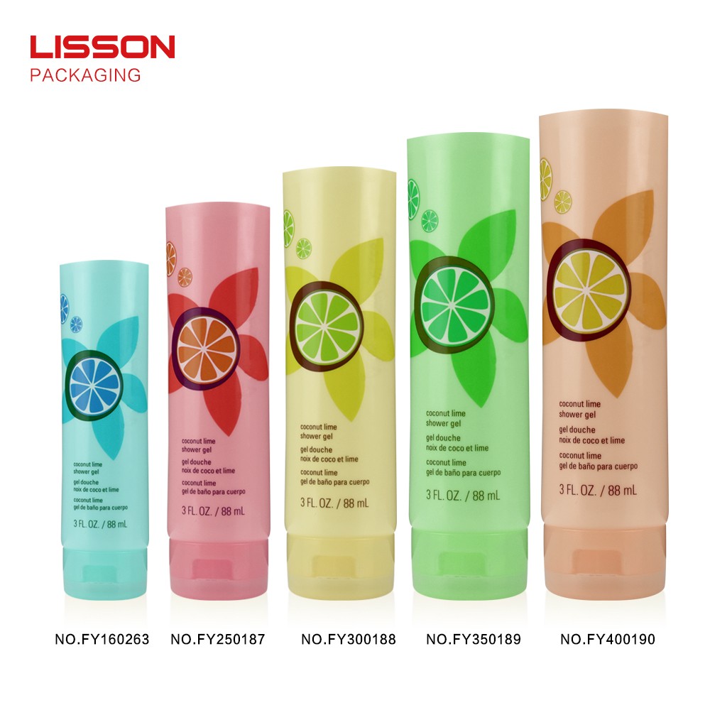 high quality cosmetic tube packaging with cap wholesale for cleanser-2