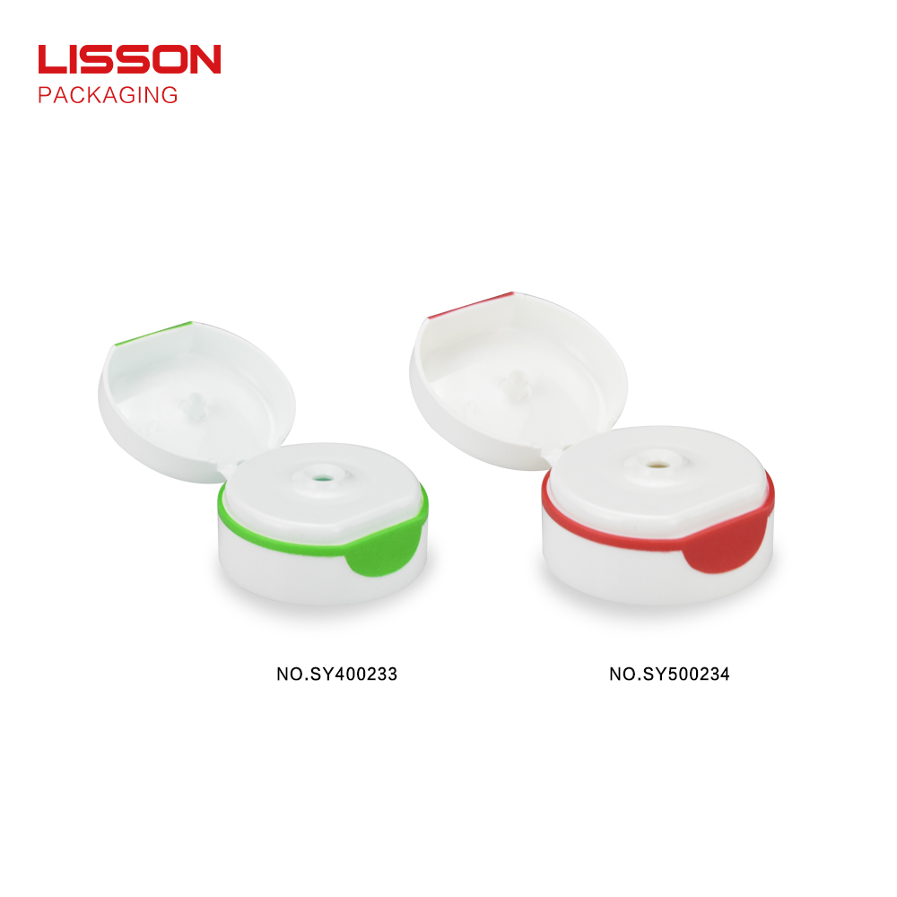 Lisson cosmetic tubes double color sunscreen packaging for makeup-1