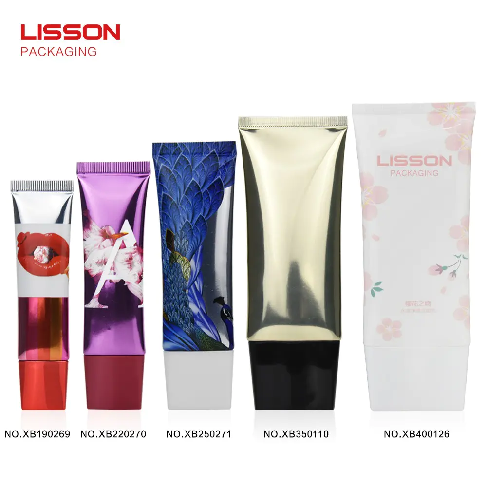 selling fliptop bb Lisson Tube Package Brand cosmetic tube