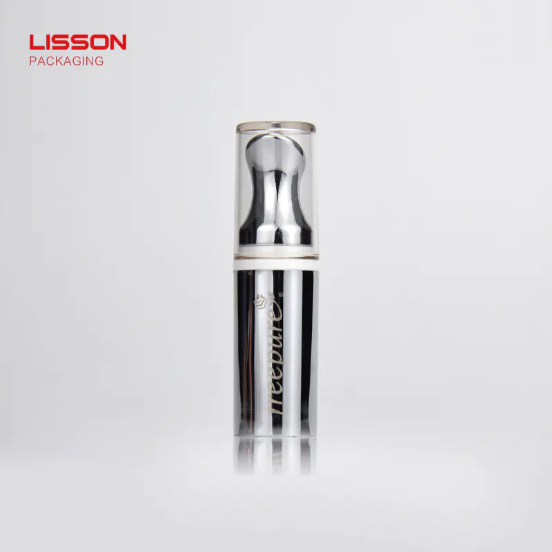 Lisson double rollers clear plastic tube packaging oval