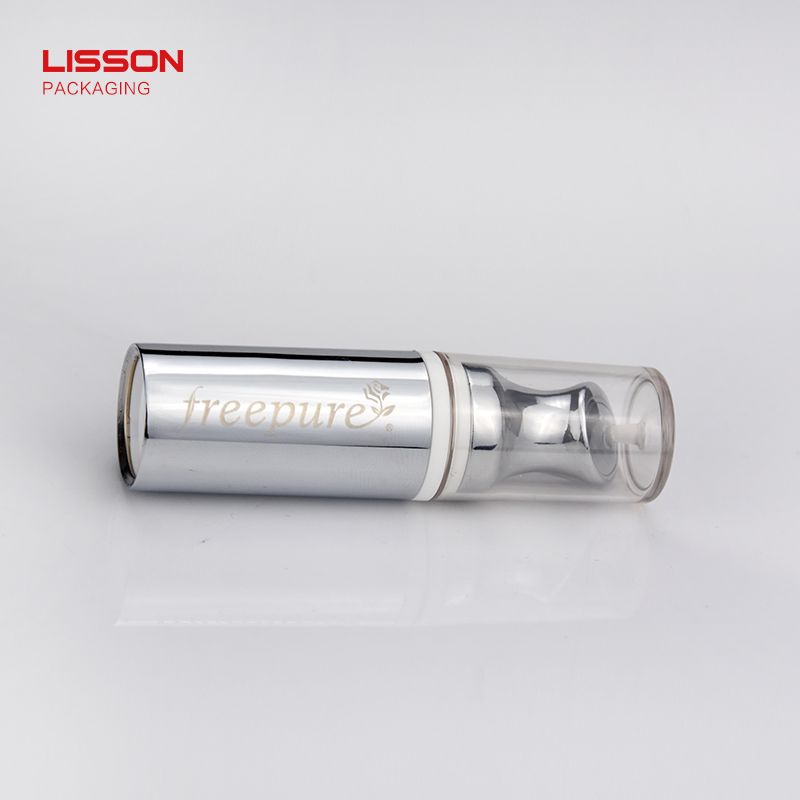 Lisson double rollers clear plastic tube packaging oval-6