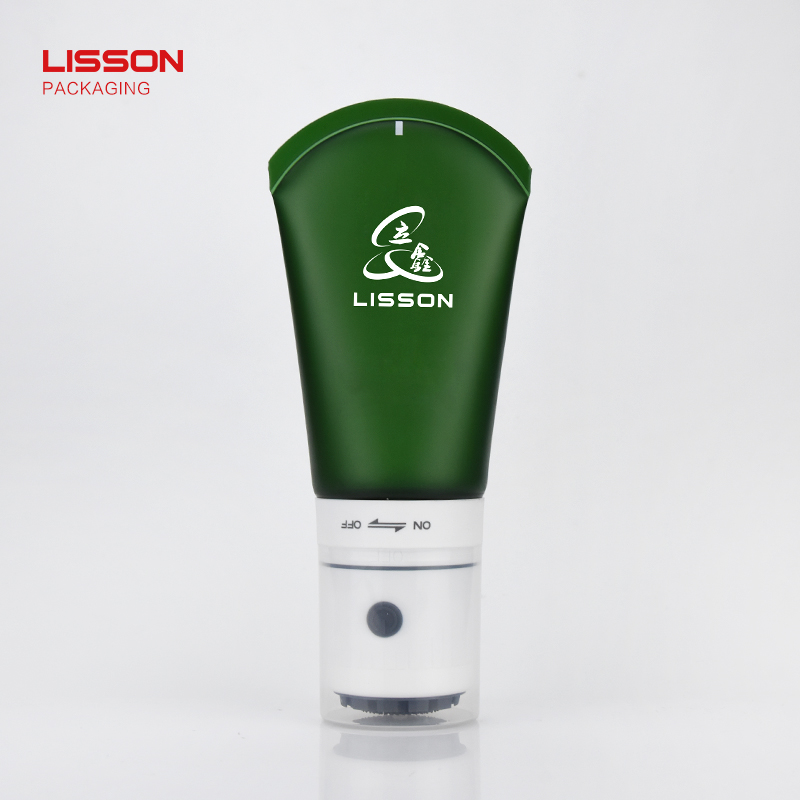 Empresa de paquetes de tubos Lisson suaves para masaje facial con diamantes