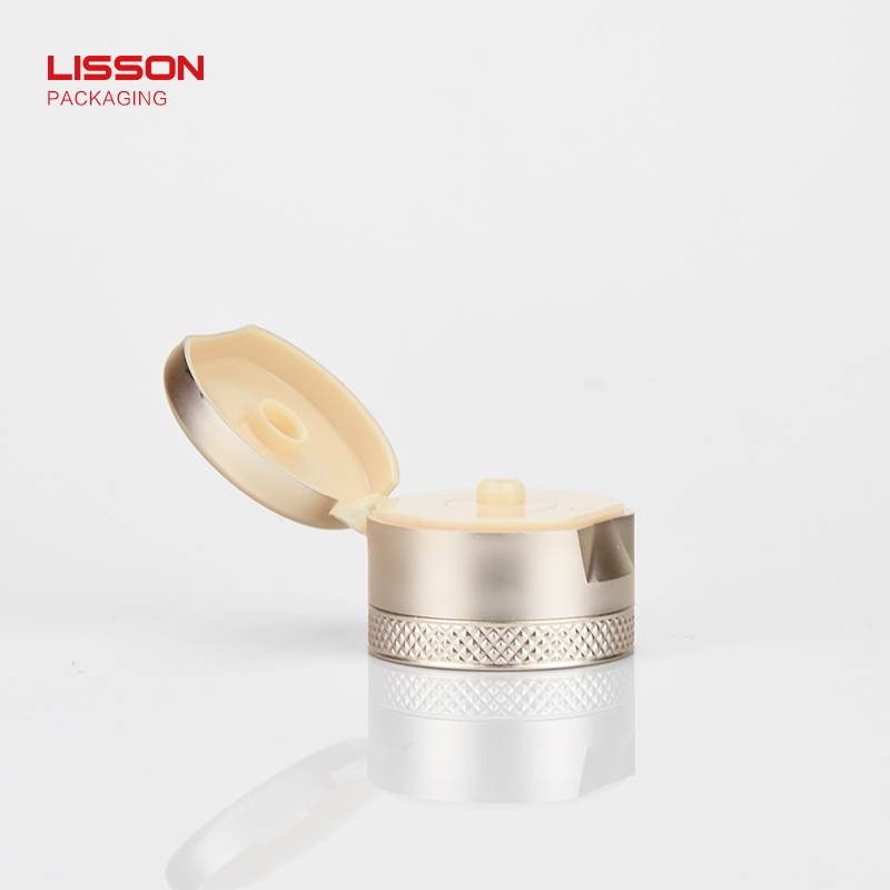 Lisson right angle cosmetic squeeze tubes wholesale silver coating for essence-6