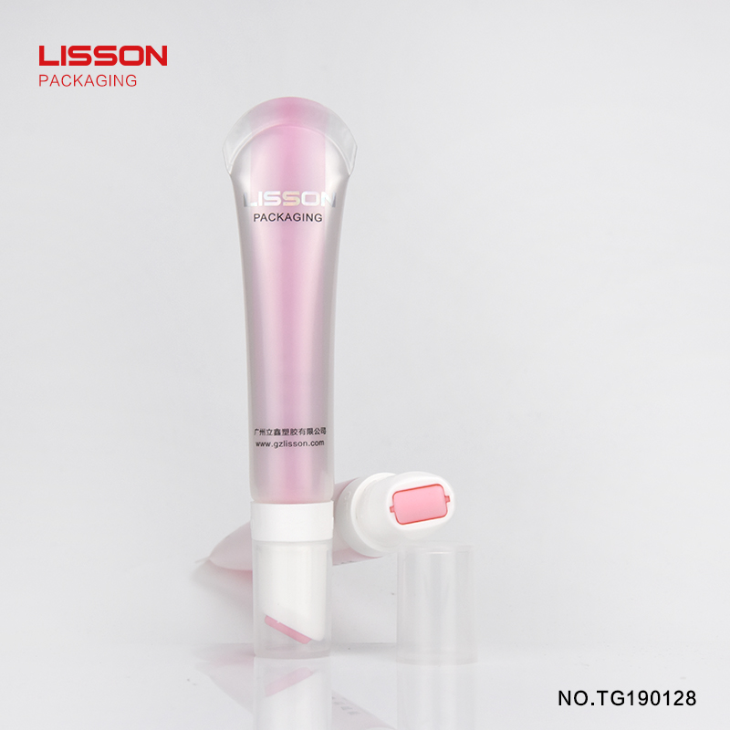 Lisson oem service chapstick tubos acrílico para embalaje