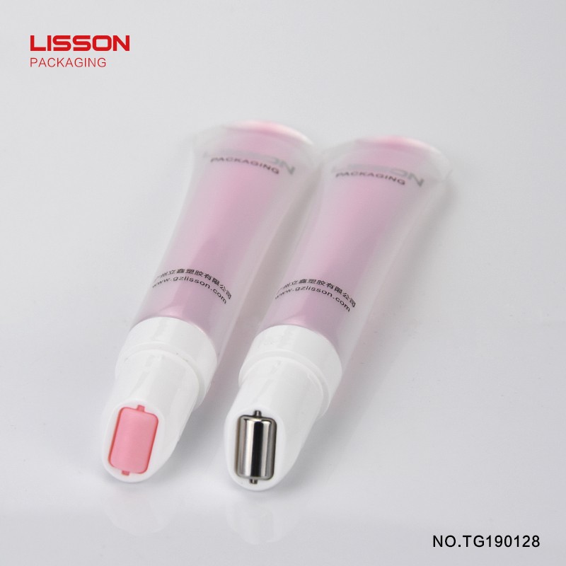 free sample plastic tube packaging plastic screw cap for makeup