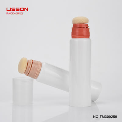 40ml facial blusher tube with cotton applicator for make-up packaging