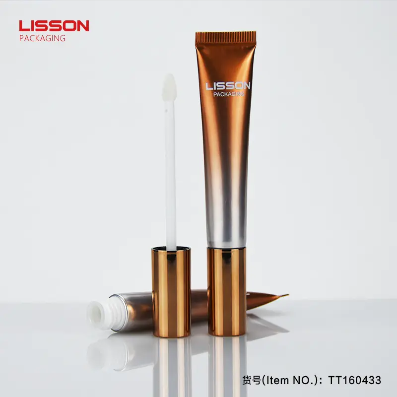 Lisson bulk cosmetic tube manufacturing D16 Plug Lip Gloss Tube