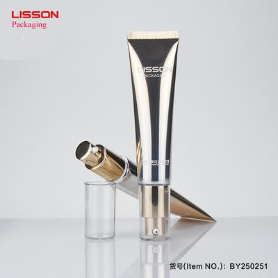Pump Cosmetic tubes Gold color Design D25
