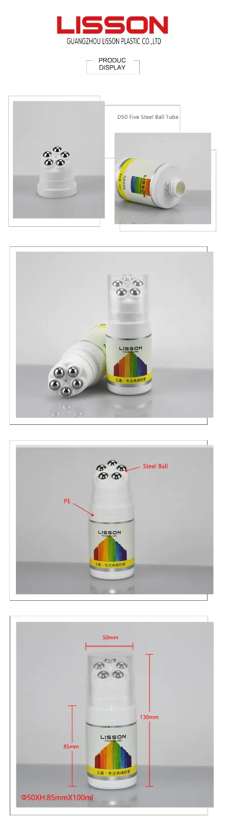 double rollers custom new cosmetic tubes for wholesale