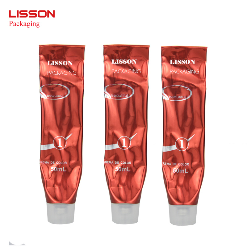 Tubos cosméticos de metal duradero Lisson con descuento para maquillaje