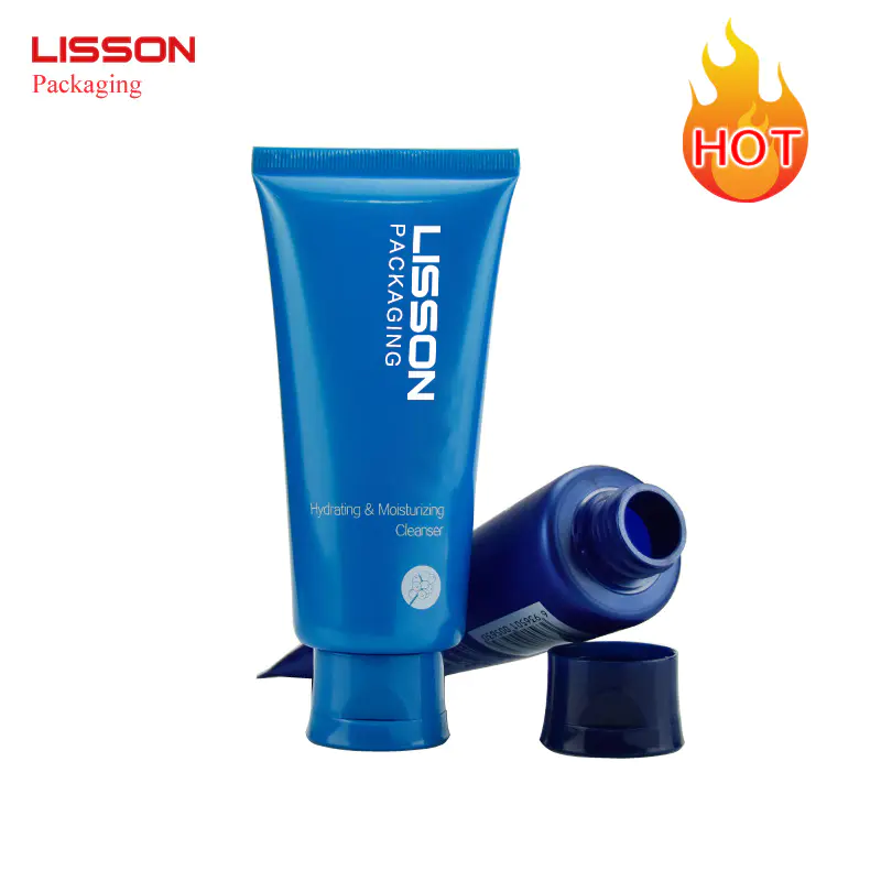 Lisson cleanser container silver coating for lotion