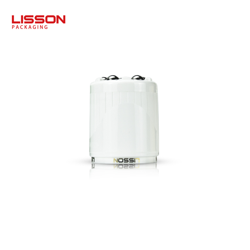 Lisson six steel plastic tubes with caps double for cream