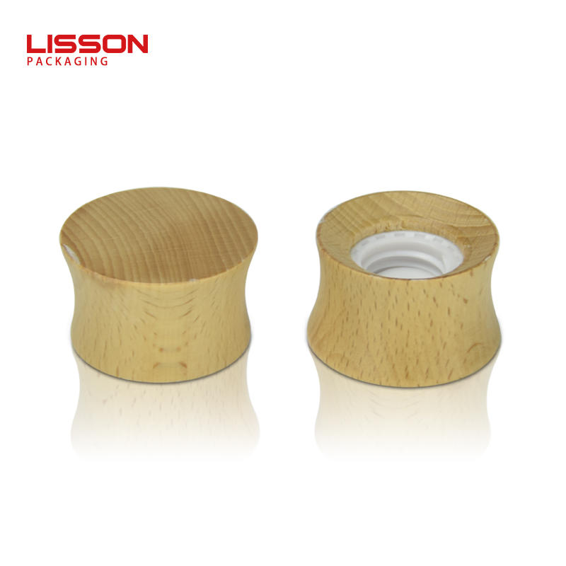 Eco-friendly Cosmetic Tubes Wood Cap Lotion Tubes Customized Supplier