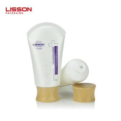 Wood Cap Lotion Tubes Customized Supplier