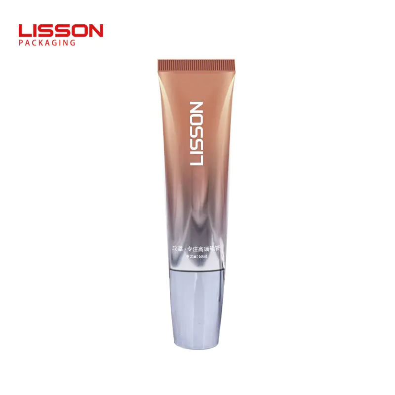 Lisson custom squeeze tubes for cosmetics applicator for packing