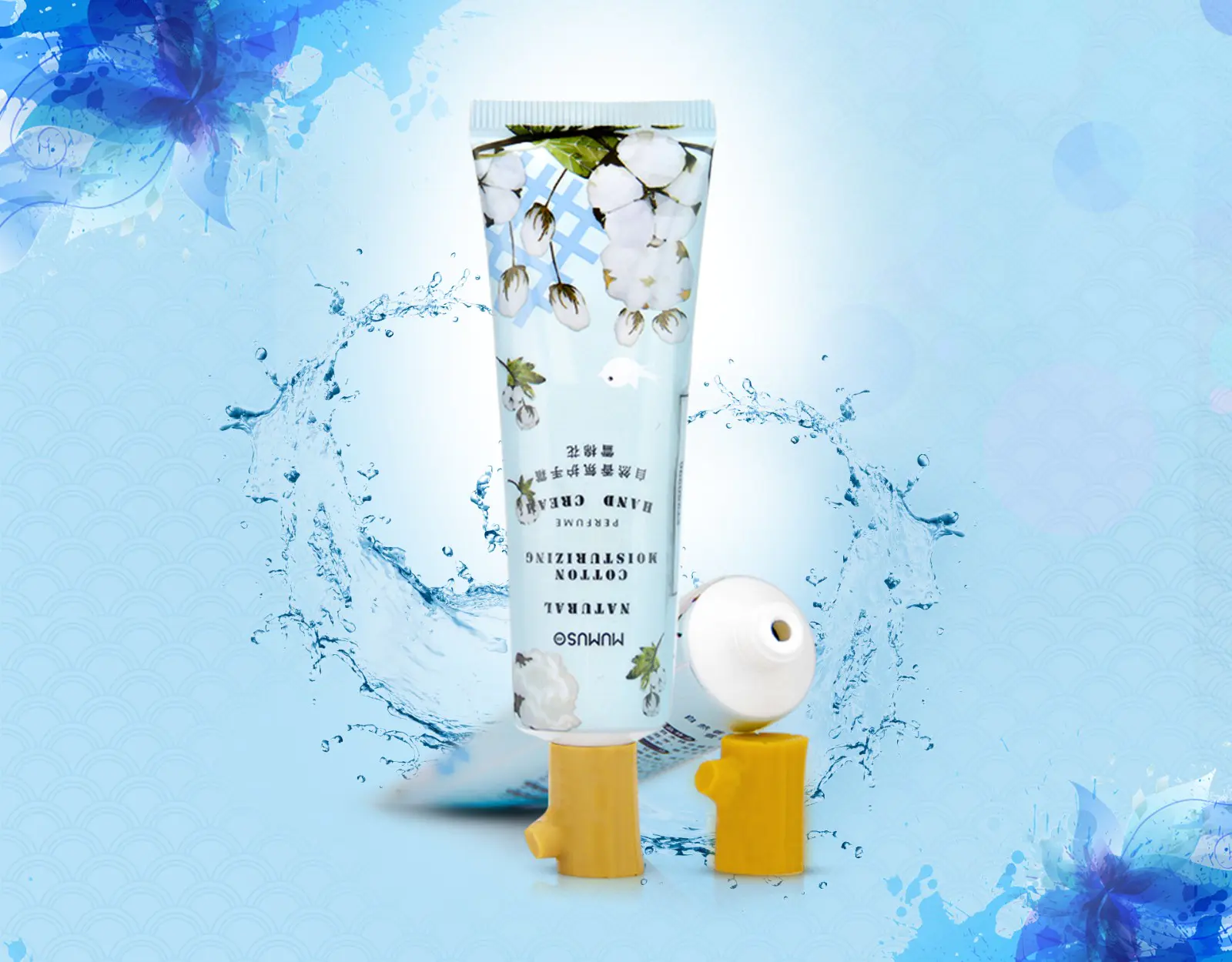 Lisson bulk production plastic tubes with caps chic design for cleanser