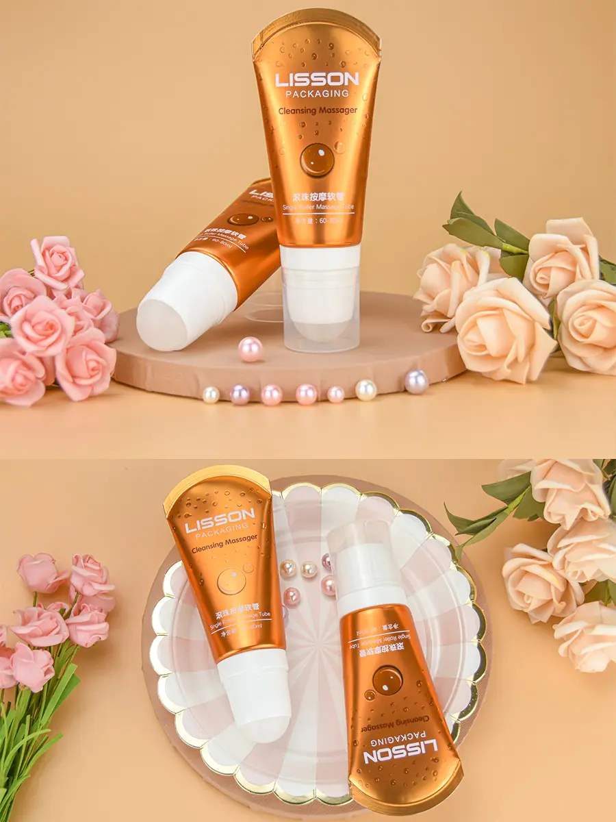 Lisson double layer squeeze tubes for cosmetics top quality for sun cream