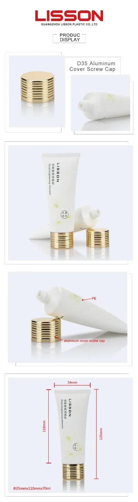 Lisson universal cosmetic tube at discount for lotion