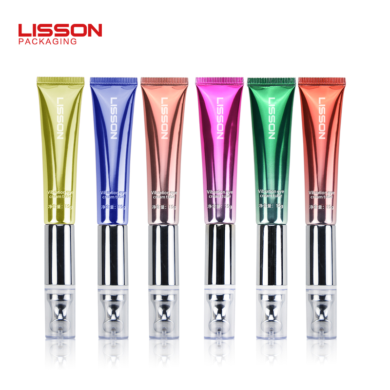wholesale eyecream tube packaging with micro-current vibrators