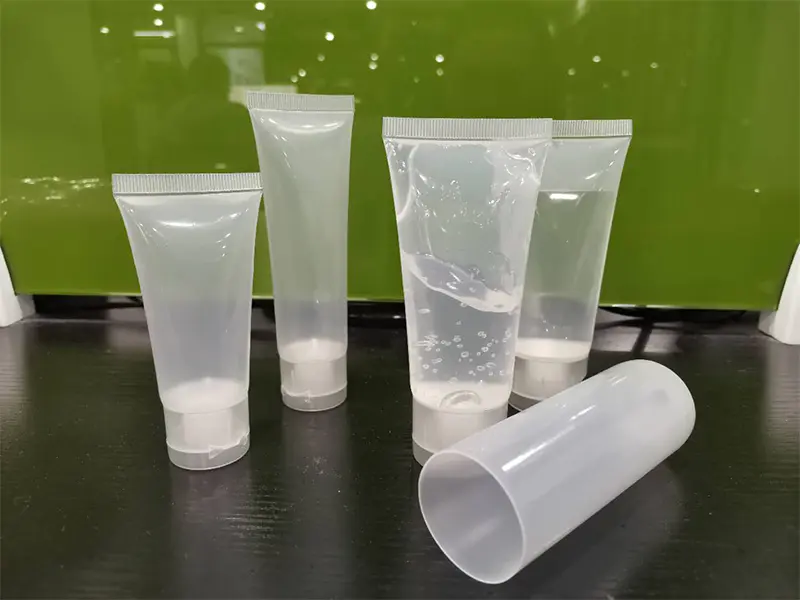 PET Bottles and Squeeze Tube Packaging with Flip Top Cap for Hand WASH