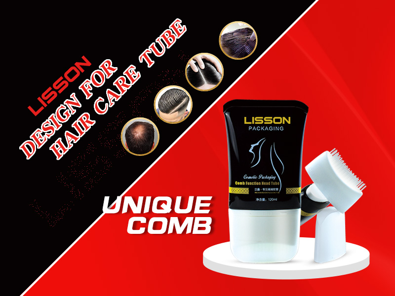 Lisson six steel plastic tube packaging round rotary for skin care