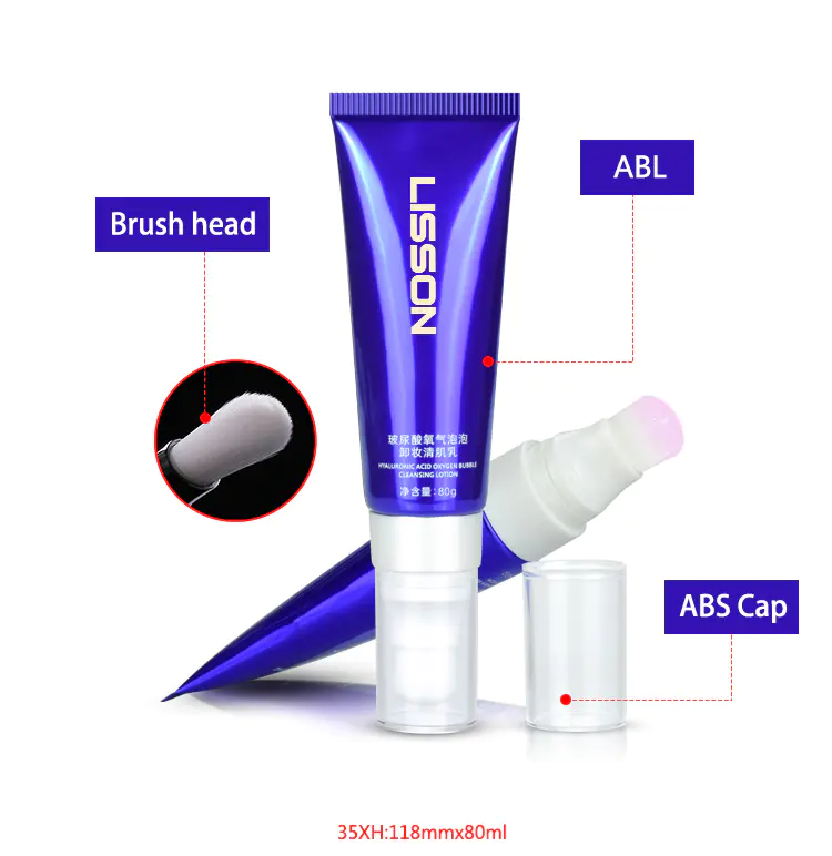 Lisson free sample empty mascara tube bulk production for cosmetic