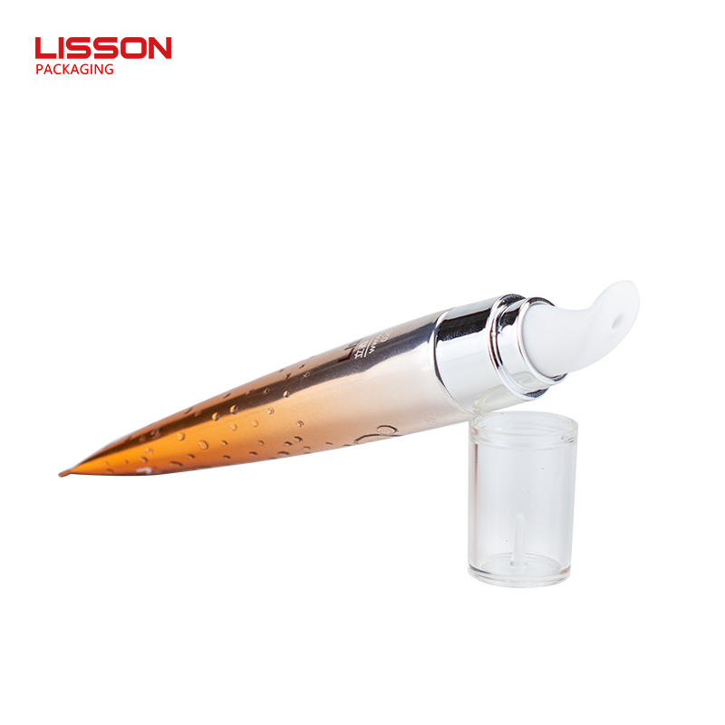 Lisson single steel empty lip gloss tubes screw cap for storage