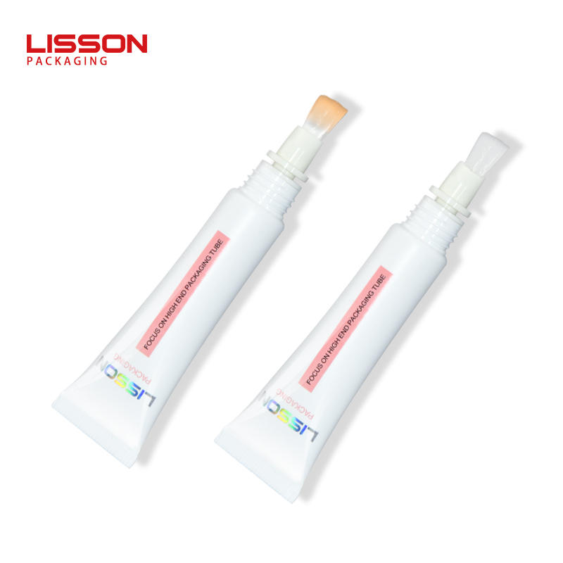15ml Lip Gloss Makeup BrushTube Packaging