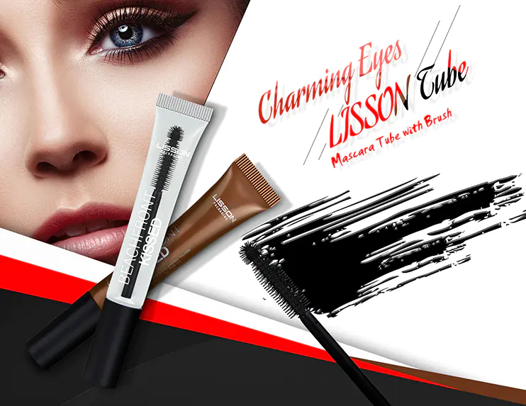 Lisson flocking squeeze tubes for cosmetics luxury for makeup