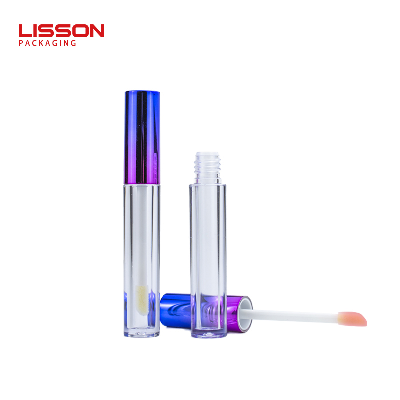 wholesale lip gloss tube with wand 5ml