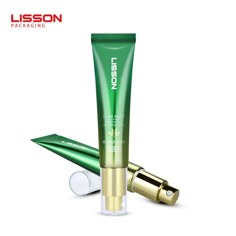 Lisson cosmetic tube flip top cap for makeup