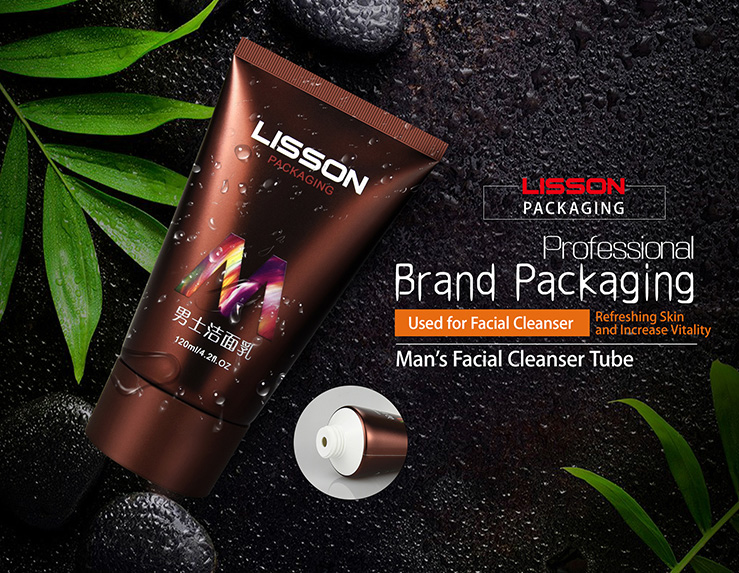 Lisson eco-friendly facial cleanser tube high-end for lotion