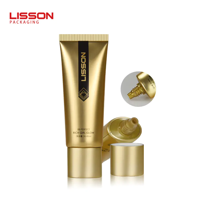Wholesale cosmetics tube packaging D35 30ML OVAL TUBE for Foundation and Sun Screen Cream Packaging