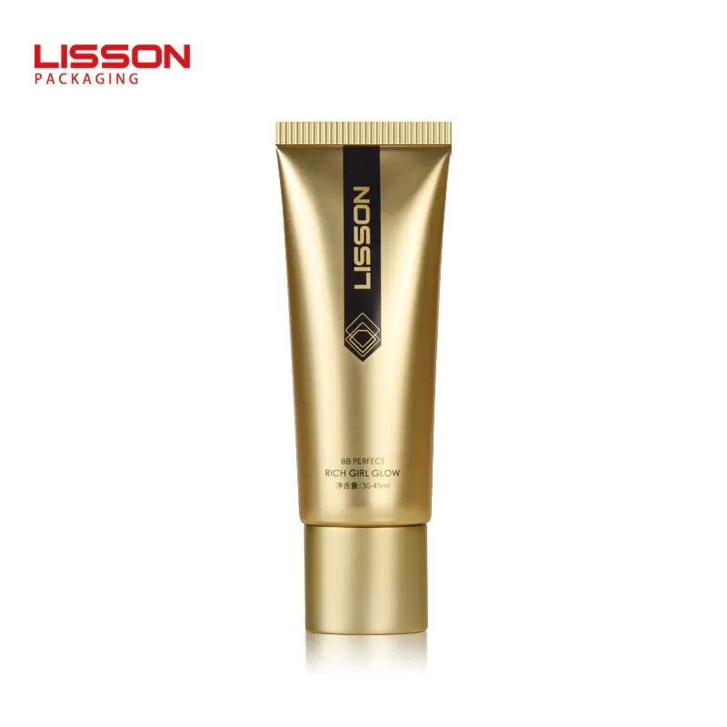 Lisson plastic facial cleanser packaging free sample for lotion