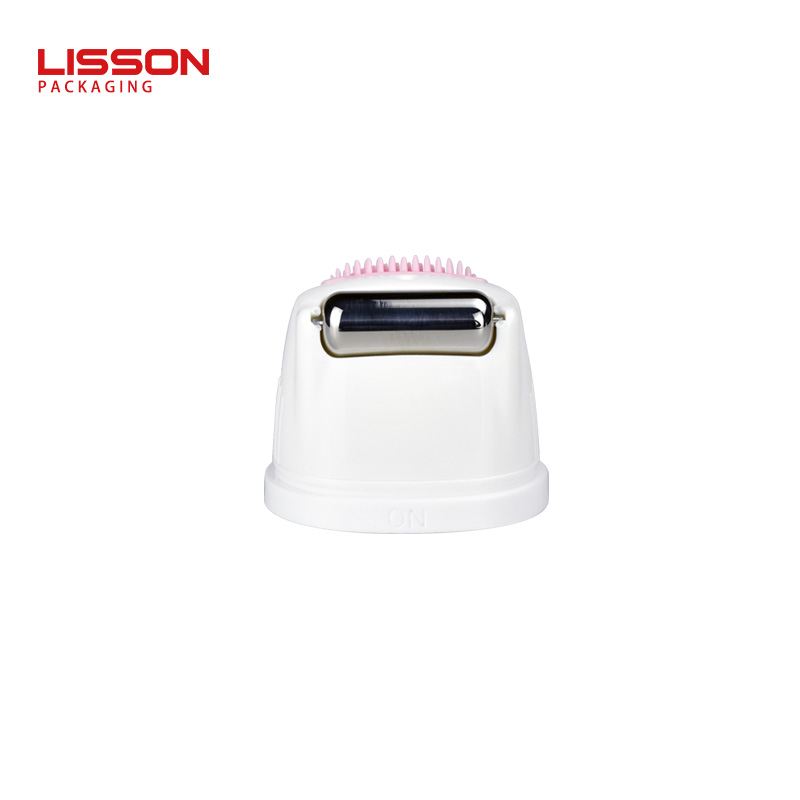 Lisson plastic creative face wash packaging silver coating for makeup