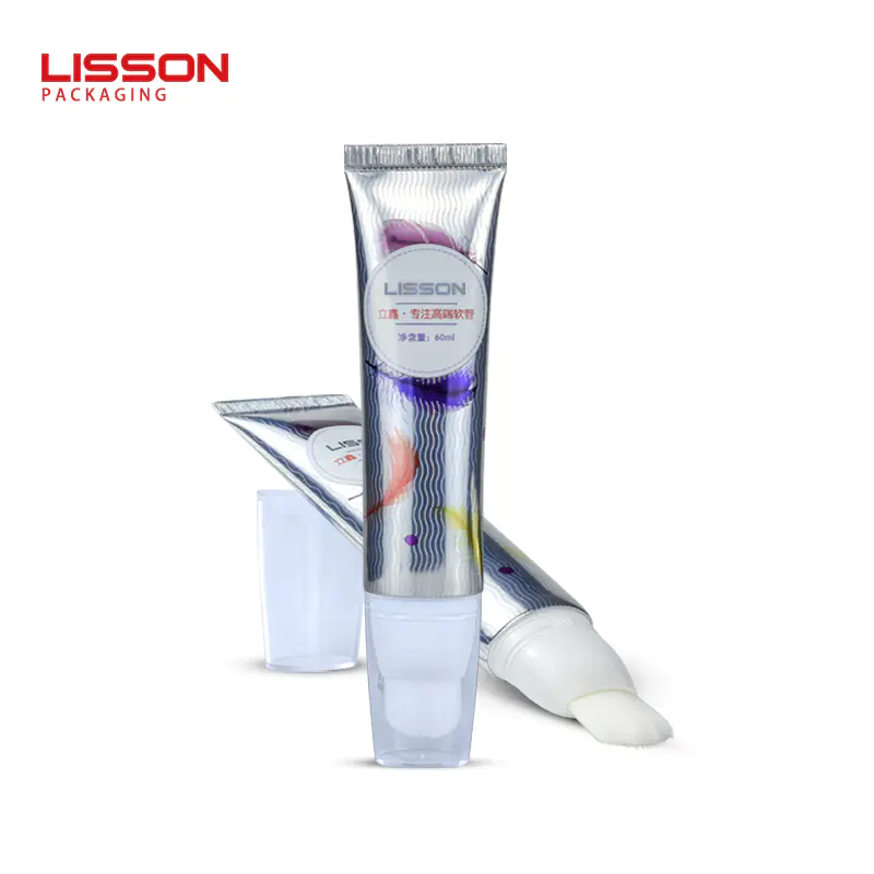 60ml Facial Cleanser Tube with Soft Brush