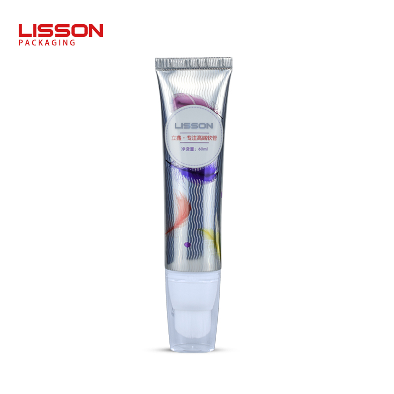 Lisson clear cosmetic bottle round bottom for eye cream