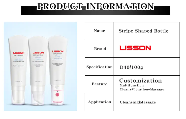 Lisson unique brand plastic squeeze tubes luxury for packaging