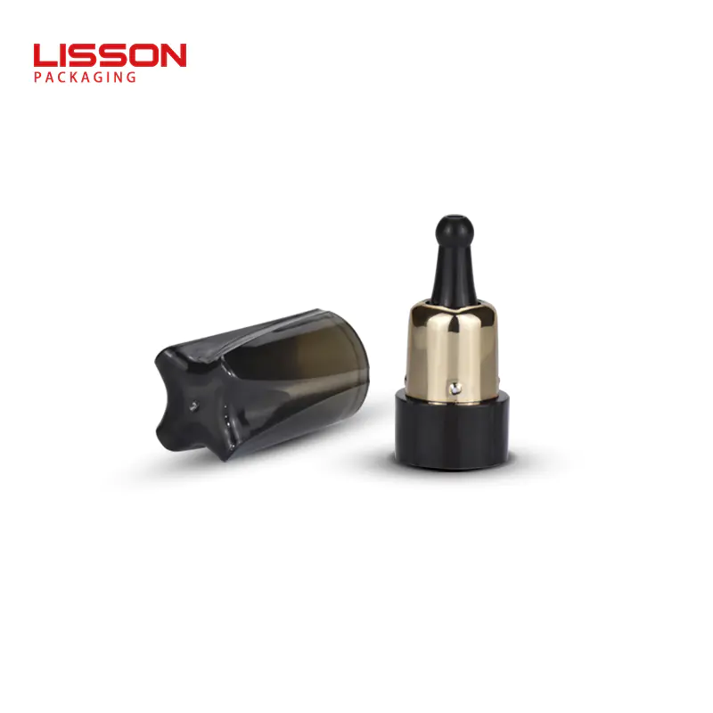 Lisson plastic tube lip gloss screw cap for makeup