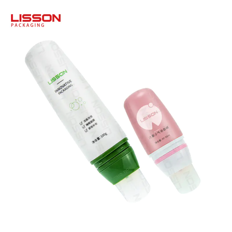 Silicone Gel Spatula Oval Bottle and Tube Packaging for Face Mask