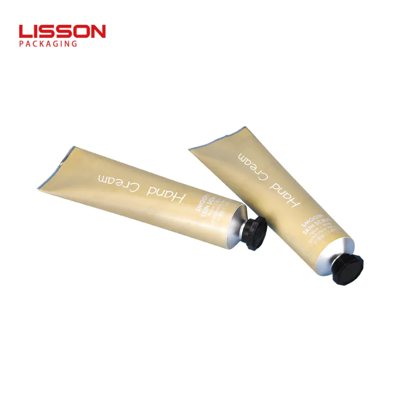 aluminum tube cosmetic packaging 30ml aliminuim material hand cream tube