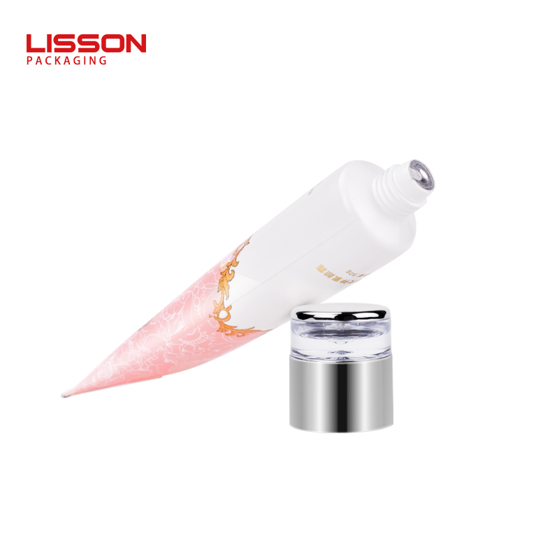 D30 Plastic Cosmetic Packaging Tube Round Cream Tube with Water Drop Cap