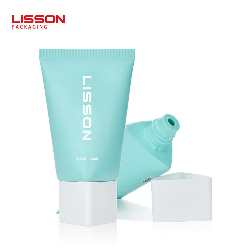 Skincare Plastic Tube Cosmetic Packaging Custom Special Shape