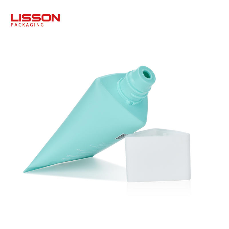 Skincare Plastic Tube Cosmetic Packaging Custom Special Shape