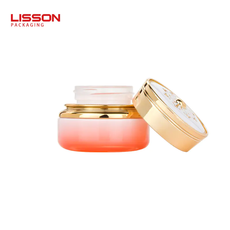 50g cosmetic glass bottle face cream jar eye cream container