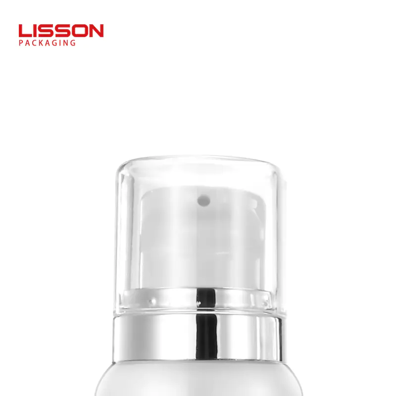 30ml - 120ml Plastic cosmetic airless pump lotion bottle and jar set packaging