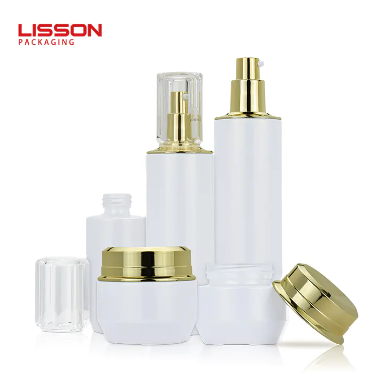 best frosted glass cosmetic bottle