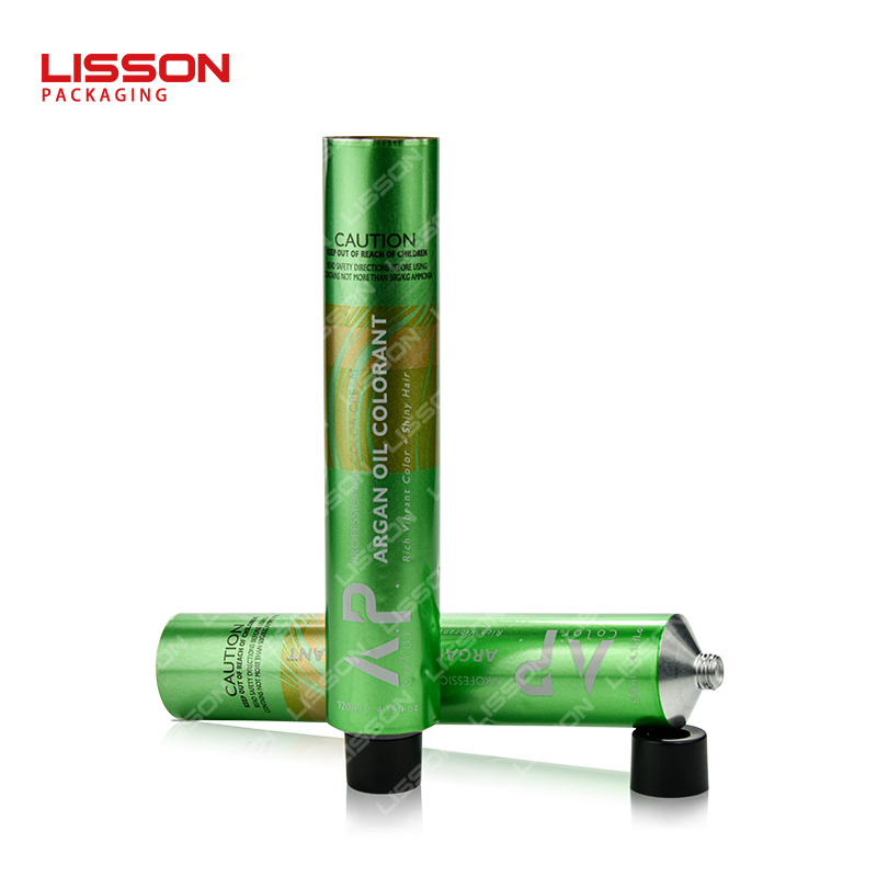 green aluminum squeeze tube for wholesale