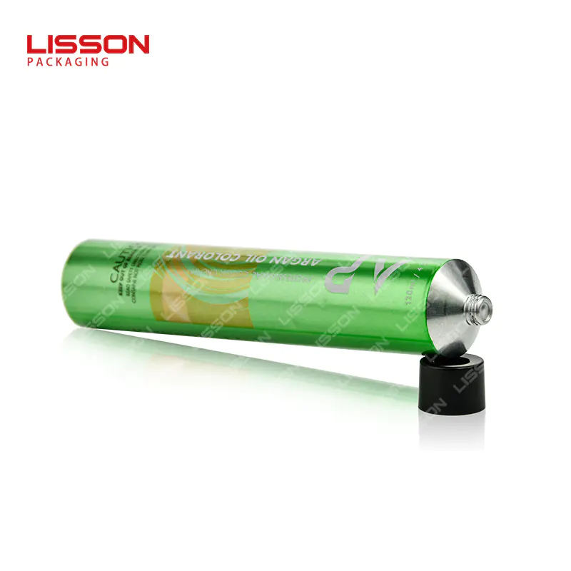 free sample collapsible aluminium tubes manufacturer wholesale eco friendly cosmetic collapsible skincare tube